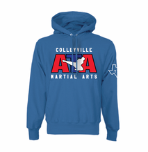 Load image into Gallery viewer, PERSEVERANCE Pullover Hoodie by Champion in Blue