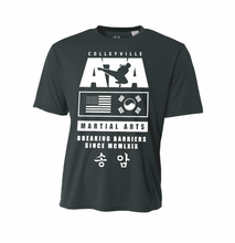 Load image into Gallery viewer, BREAKING BARRIERS SS Performance Tee in Black