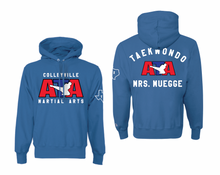 Load image into Gallery viewer, PERSEVERANCE Pullover Hoodie by Champion in Blue